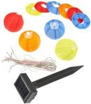 Best Season 477-14 LED-Solarlichterkette Ball Multi, 10-teilig, 2,7 m Farbe:...