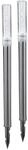 Esotec Leuchtstab Twin, 2er Set, Acrylblock mit Luftblasen, bubble tower, Akku, LED