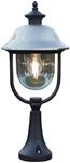 Konstsmide Parma 7241-000 Sockelleuchte / B: 24cm T: 24cm H: 52cm / 1x75W / IP43 /