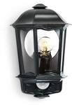 Steinel Au&szlig;en-Wandleuchte L 190 S schwarz, 180&deg; Bewegungsmelder, 12 m Reichweite,