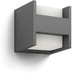Philips Arbour LED-Wandleuchte, Outdoor-Leuchte, Au&szlig;enbeleuchtung, 4,5 W, 1.000 lm,