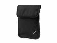Pacsafe Coversafe X75 Anti-Theft RFID Blocking Neck Pouch Brustbeutel, 17 cm, Schwarz