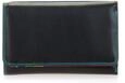 mywalit - Leder Damen Geldb&ouml;rse - Medium Tri-fold w/Outer Zip Purse - 363-4 - Black