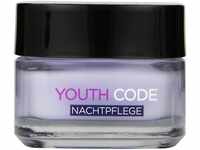 L'Oréal Paris Dermo Expertise Youth Code Anti-Falten Pflege Nacht, 50 ml