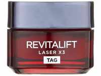 L'Oréal Paris Tagespflege, Revitalift Laser X3, Anti-Aging Gesichtspflege mit...
