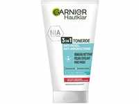 Garnier Hautklar 3 in 1 Gesichtsreinigung für unreine Haut, Reinigung, Peeling...
