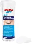 BlephaCura Pads, Baumwoll-Wattepads zur sanften Reinigung der Augenlider, 100%