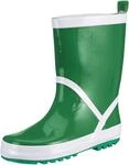 Playshoes Kinder Gummistiefel aus Naturkautschuk, trendige Unisex Regenstiefel mit