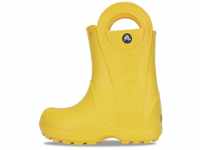 Crocs Unisex Kinder Handle It Rain Bootschuhe, Gelb, 25/26 EU