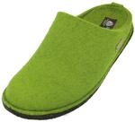 HAFLINGER Flair Soft Filzpantoffeln aus Wollfilz Hausschuh Grasgr&uuml;n, Gr. 36