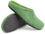 Magicfelt Filzpantoffeln 709 aus Mulesing-freier Merino-Schurwolle &ndash; Handgefertigte