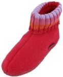 HAFLINGER H&uuml;ttenschuh Paul mit Kragen aus reiner Schurwolle Rot (Ziegelrot 85), EU