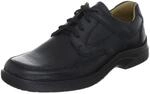 Jomos Feetback Herren Derby Schn&uuml;rhalbschuhe, Schwarz (Schwarz), 39