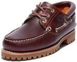 Timberland Authentics FTM_3 Eye Classic Lug 50009, Herren Bootsschuhe, Rot (Burgundy