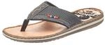 Rieker 21084, Herren Zehentrenner, Schwarz (schwarz/anthrazit/schwarz), 40 EU (6.5