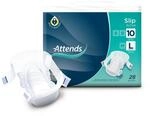 Attends Slip Active 10L, Einmalslip, bei starker Inkontinenz, Gr&ouml;&szlig;e L, 28 St