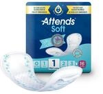 Attends Soft 1 Mini Long, Hygiene-Einlagen, bei leichter Blasenschw&auml;che, 12x16...