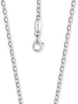 Engelsrufer female NECKLACE Ankerkette Sterling-Silber 45 cm