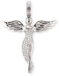 Engelsrufer Damen Engel Anh&auml;nger 925er-Sterlingsilber Wei&szlig;e Zirkonia