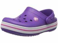 Crocs Crocband Kids, Unisex-Kinder Clogs, Rosa (Neon Purple/Neon Magenta),...