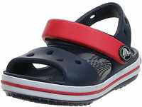 Crocs unisex-child Crocband Sandal Sandal, Navy/Red, 30/31 EU