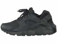 Nike Boys Huarache Run (Gs) Shoe Low-Top, Schwarz (016 Black/Black-Black), 38.5 EU