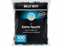 Billy Boy Extra Feucht Kondome mit mehr Gleitfilm Premium Großpackung, transparent,