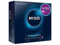 MY.SIZE Classic Kondome Größe 4 I 69 mm Breite I 36 Stück Großpackung I Premium