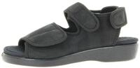 VAROMED Lugano Gesundheitssandalen Schwarz I Gr. 36 I Orthop&auml;dische Schuhe Damen &