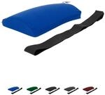 Sport-Tec Lendenkissen mit Bezug und Gurt Sitzkissen R&uuml;ckenkissen f&uuml;r B&uuml;ro und