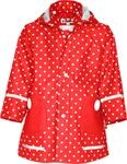 Playshoes Regenjacke Unisex Kinder Wind- und wasserdicht Regenmantel Regenbekleidung,