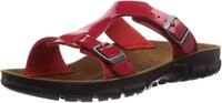 BIRKENSTOCK Classic Sofia Birko-Flor, Damen Pantoletten, Rot (Tango Red Patent), 36