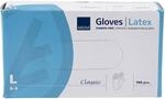 ABENA Latexhandschuhe, gro&szlig;, natur