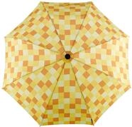 EuroSCHIRM Swing Liteflex Orange, Gelb Fiberglas Polyester Full-Sized Rain Umbrella