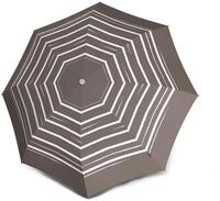Knirps Regenschirm 930 Stick Long Automatic Stripe Art Taupe