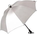 EuroSCHIRM Birdiepal Outdoor Gro&szlig;er Regenschirm, silberfarben, rund, Polyamid,