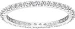 Swarovski Vittore Ring, weiss, rhodiniert