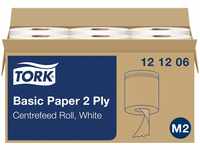 Tork 121206 Standard Papierwischtücher weiß für M2 Wischtuch Spender mit