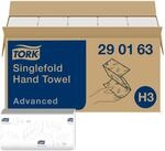 TORK weiche Zickzack Handt&uuml;cher 2lagig Tissue hochwei&szlig; mit Deko