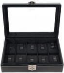 FrIEDrICH/23 Friedrich23 Uhrenkoffer &ndash; Uhrenkasten London mit Glasdeckel aus