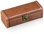DESIGNH&Uuml;TTE&reg; Uhrenbox/Uhrenaufbewahrung Camel 4 Braun f&uuml;r 4 Armbanduhren