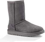 UGG Damen CLASSIC SHORT II Classic Boot, GREY, 36 EU