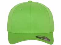 Flexfit Unisex Wooly Combed Baseballkappe, fresh green, L/XL