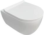 NEG Design H&auml;nge-WC NEG Uno11RK-Slimline, 48,5 cm | Randlos & spritzfrei,...