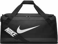 Nike Brasilia Trainingstasche, Black/White, L