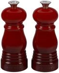 Le Creuset Kleines M&uuml;hlenset, Salz- und Pfefferm&uuml;hle, ABS-Kunststoff, Je 5 x 5 x