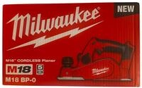 Milwaukee 4933451113 Akku-Handhobel M18BP/0, 12 W, 12 V, Multi