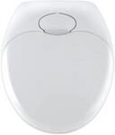 WENKO WC-Sitz Mod. Family Fix-Clip Hygiene Kunststoffbefestigung Wei&szlig;