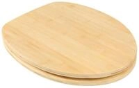 ADOB, WC Sitz Klobrille Bambus hell Bamboo Natur, nachhaltig, warm, rostfreie