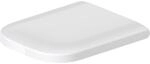 Duravit WC-Sitz Happy D.2, Toilettendeckel mit Absenkautomatik, Klodeckel aus